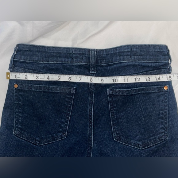 Anthropology Pilcro and the Letterpress STET Jeans size 27 Flare denim Dark Wash - Picture 5 of 9